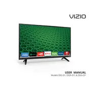 Vizio D32-D1 TV manual cover