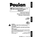 Poulan Pro ES350WT Chainsaw manual cover