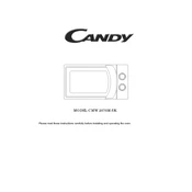 Candy CMW 2070S-UK manual cover