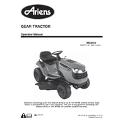 Ariens 936 Series 936079 Tractor manual cover