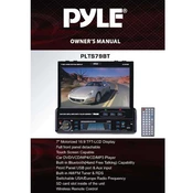 Pyle PLTS79BT Monitor manual cover