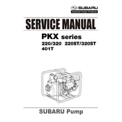 Subaru PKX220 Pump
