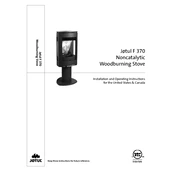 Jotul F 370 Stove manual cover