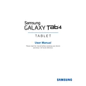 Samsung Galaxy Tab 4 10.1 US Cellular SM-T537RYKAUSC Tablet manual cover