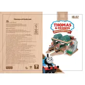 Thomas & Friends Mattel Wooden Railway Knapford Station Playset HBJ82 Toy manual cover