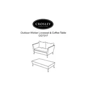 Crosley CO7317 Chair manual cover