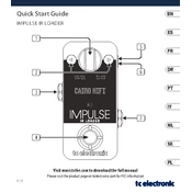 TC Electronic IMPULSE IR LOADER manual cover