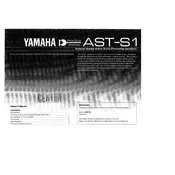 Yamaha AST-S1 Amplifier manual cover