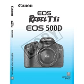 Canon EOS 500D manual cover