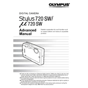 Olympus Stylus 720 SW manual cover