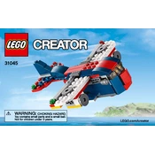 LEGO 31045-2 Construction Set manual cover