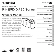 Fujifilm FinePix XP30 Camera manual cover