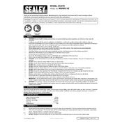 Sealey WS680.V2 Wheel Skate manual cover