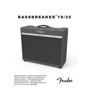 Fender Bassbreaker 18-30 2264000000 120V 60Hz US Amplifier manual cover