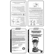 Coleman Rechargeable Battery Lantern 2000000867 manual cover