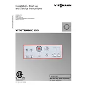 Viessmann Vitrotonic 100 KW10 Control Unit