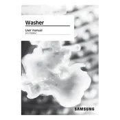 Samsung WF45T6000A Washing Machine manual cover