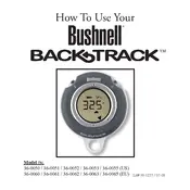 Bushnell BackTrack 36-0050 US GPS manual cover