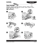 Xerox Phaser 5500 Toner Cartridge Printer manual cover