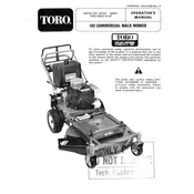 Toro 30102 Mower manual cover