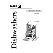 Fagor LVF453IT Dishwasher manual cover