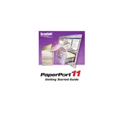 Xerox ScanSoft PaperPort Ver.11 Software manual cover