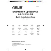 ASUS BW-12D1S-U Lite Optical Drive manual cover