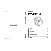 Olympus PT-EP14 manual cover