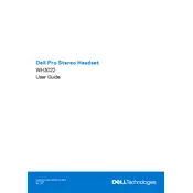 Dell WH3022 Headset manual cover