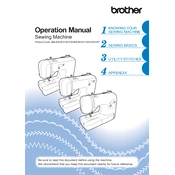 Brother SC707 manual cover