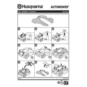 Husqvarna Automower 305 Top Cover Lawn Mower manual cover