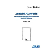 ASUS ZenWiFi AX Hybrid (XP4) Router manual cover