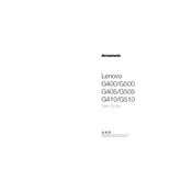 Lenovo G400 Laptop manual cover