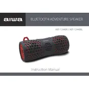 Aiwa ABT-1244BR Speaker manual cover