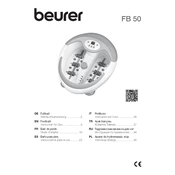 Beurer FM 50 Massager manual cover