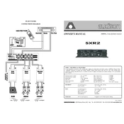 Audison SXR2 Crossover manual cover