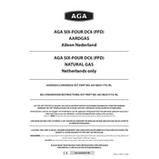 AGA Six Four Series DC6 FFD Cooker manual cover