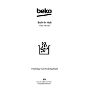 Beko HIAW75224SX manual cover