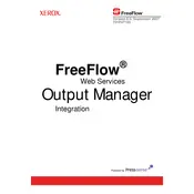 Xerox FreeFlow Web Services Output Manager Ver.6.0 Software manual cover