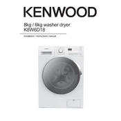 Kenwood K8W6D18 manual cover