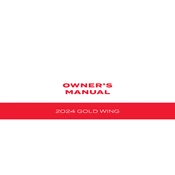 Honda GL1800 Gold Wing 2024 Motorcycle