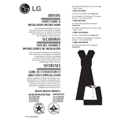 LG DLG2302R DLG2302R.ACREEUS Dryer manual cover