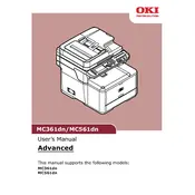 Oki MC561dn Asia & Oceania Printer manual cover