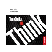 Lenovo ThinkStation P340 Tiny Workstation manual cover