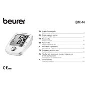 Beurer BM 44 Blood Pressure Monitor manual cover