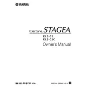 Yamaha Electone Stagea ELS-02 Keyboard