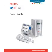 Xerox Fiery Phaser EX7750 Printer manual cover