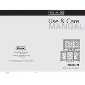 Viking RDGSU200 Cooktop manual cover