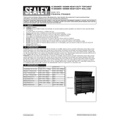 Sealey PTB181510 Chest manual cover