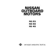 Nissan NS25C3 Outboard Motor manual cover